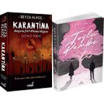 İndigo Kitap Tozlu Pembe 1 ve Karantina 3 Beyza Alkoç 2li Set