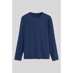 İndigo Standart Fit Basic O Yaka Uzun Kollu İnce Erkek T-Shirt - 87997