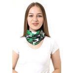 indirimsepeti Buff Dikişsiz Boyunluk Maske Baf Bandana Saç Bandı Kamp Aksesuar Yeşil Kamuflaj