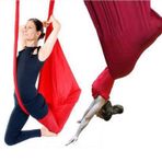 İndirimsmart Bundera Yoga Fly Egzersiz Hava Akrobasi Denge Spor Aleti Cadillac Reformer Pilates Fitness Kardiyo (Kırmızı)