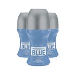 Individual Blue Erkek Antiperspirant Roll On Deodorant Üçlü