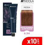 İndola Indola Pcc 6.34 Koyu Kumral Altın Bakır 60ML Saç BOYASI-10LU