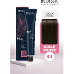 Indola Pcc 4.1 60ML Küllü Kahve Saç Boyası