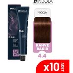 Indola Pcc 4.4 60 ml Kahve Bakır Saç Boyası-10'lu