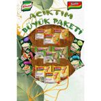 Indomie Acıktım Büyük Paket Noodle 9 Adet & Knorr Çabuk Çorba 5 Adet. Çin Çubuğu (Chopstick) Hediyeli.