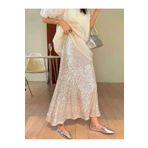 INDRESS Bej Renk Payet Etek