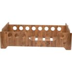 Industrial Living Ceviz Montessori Karyola 70X140, Ceviz Mdf, Ahşap Detaylı Güvenli Çocuk Yatağı - 70 x 140 cm