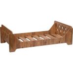 Industrial Living Montessori Çocuk Karyolası 70X140, Ceviz Mdf, Alçak Tasarım Güvenli Yatak - Renk