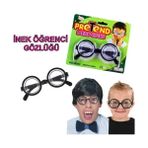 Inek Öğrenci Şaka Gözlüğü