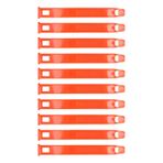 İnek Pedometre Bacak Bantları Premium Plastik Hafif Yumuşak Aşınma Sığır Pedometre Bant Çiftlik Hayvancılık Sağlığı İzleme 10 PCS
