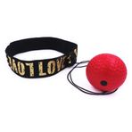 INF Refleks Toplu Alın Bandı, Dövüş Topu, Kafa Bandı Boks, Refleks Antrenmanı, Reaksiyon Topu, Punching Ball için Alın Bandı