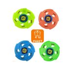 INFANT Frizbi Fırlatma Diski 4'lü Set 24 Cm Plaj Kumsal Oyuncağı Frisbee