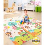İnfant Hobby My World Premium Katlanabilir Oyun Matı 160x180x1 Cm - Renkli - 160 x 180 x 1 cm