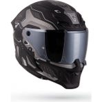 Inferno Berserck Mat Siyah-Antrasit Güneş Vizörlü Kask