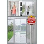İnfeta 105X205 cm Mıknatıslı Kapı Sinekliği Tak Çıkar Cırt Bantlı Pratik Hazır Tül Sineklik