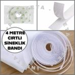 İnfeta 4 Metre Cırt Bant Sineklik Bandı -Sineklik Tülü Bandı Cırtlı Bant
