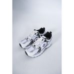 Infinite8 Inferno Unisex Triko Sneaker Spor Ayakkabı – Hafif Taban, Günlük & Yürüyüş Modeli - Beyaz - Siyah