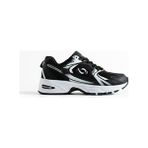 Infinite8 Kız Çocuk ve Erkek Çocuk İçin Siyah Spor Ayakkabı Sneaker Düz Taban Tekstil Malzeme ile Tasarlandı