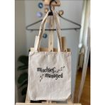 InfinitumWorks Harry Potter Mischief Managed Bez Çanta - Krem - 35x40