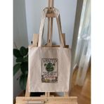 InfinitumWorks Shrek Bez Çanta Orta Boy Tekstil Malzemeden Çevre Dostu Günlük Kullanım İçin - Krem - 35x40
