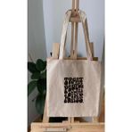 InfinitumWorks Treat People With Kindness Motto Bez Çanta - Krem - 35x40