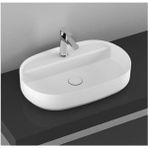 Infinity Batarya Delikli Tezgah Üzeri Lavabo 60 Cm Beyaz Extra Dekorsuz Delikli 10nf65060