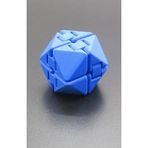 Infinity Cube Sonsuzluk Küpü - Stres Alıcı Parmak Oyuncağı, Dikkat Dağıtıcı Anti Stres Aksesuarı, Yetişkin ve Çocuk İçin Eğitici Odaklanma Küpü (Farklı Renk Seçenekleri) (mavi geometrik)