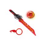 Infinity Nado Proskill Pack Blazing War Bear Işıklı Metal Topaç Ve Epic Launcher Kılıç Fırlatıcı 48 Cm