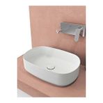 Infinity Tezgahüstü Lavabo 55cm Beyaz