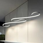 İnfinity/Sarkıt Avize / 120 cm/Antrasit Gövde / 3 Renk Işık