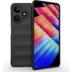 Infinix Hot 30 Kılıf Kolay Tutum Sağlayan Yapılı ve Içi Kadife Dolgulu Tpu Premium Silikon Kapak Rcv/etnik - Siyah - İnfinix hot 30