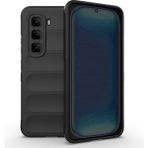 Infinix Hot 50 Pro 4g Kılıf Kolay Tutum Sağlayan Yapılı ve Içi Kadife Dolgulu Tpu Premium Silikon Kapak Rcv/etnik - Siyah