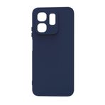 infinix Smart 9 İle Uyumlu Kılıf Kamera Korumalı Silikon Rubber Arka Kapak Lacivert