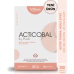 Infless Acticobal B12 Plus – Metilkobalamin, Folik Asit, Biotin, B6 Içeren 30 dil altı tablet