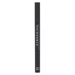 Influence Brush Cyberwing 01 Jet Black Precision Brush Eyeliner