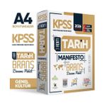 İnformal Yayınları 2026 Kpss Genel Kültür 3 Adım Tarih Manifesto Dijital Çözümlü 20LI Branş Denemesi