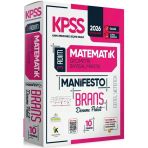 İnformal Yayınları 2026 Kpss Matematik 3 Adım Manifesto Branş Deneme
