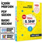 İnformal Yayınları 2026 LGS MEB Çalışma Soruları Soru Bankası ÖDM 8.Sınıf Çalışma Kitabı 1 BASKI ÜCRETİ