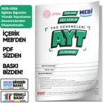 İnformal Yayınları 2026 Yks-Ayt Eşit Ağırlık Mebi Online Türkiye Geneli 10. Deneme Büyük Boy Renkli Baskı Ücreti