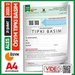 İnformal Yayınları ALES 2020/2 ÖSYM Tıpkı Basım Çıkmış Soru Deneme Kitapçığı Video/PDF Çözümlü Türkiye Geneli