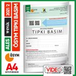 İnformal Yayınları ALES 2021/2 ÖSYM Tıpkı Basım Çıkmış Soru Deneme Kitapçığı Video/PDF Çözümlü Türkiye Geneli