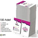 İnformal Yayınları En Güzel Hediye Informal 100 Adet Çizgisiz Mini Not Defteri 9X13 cm 1.hamur Amerikan Cilt 50 Sayfa