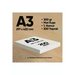 İnformal Yayınları İnfcopyA3-300grFOTO200ADETmat İnformal Baskı Kağıdı Premium Kalite A3 300 Gr Mat Kuşe(Mürekkep Püskürtmeli Için) 200 Adet 1.hamur