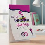İnformal Yayınları Informal Akıllı Not Defteri 1 Adet A5 80 gr 30 Yaprak 60 Sayfa - Beyaz