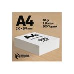 İnformal Yayınları İnformal Fotokopi Kağıdı Premium Kalite A4 80 gr 500 Yaprak 1. Hamur