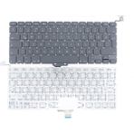 İnfostar Apple Mac Book Pro 13 Inç A1278 ile Uyumlu Notebook Klavye - Siyah - Tr - Büyük Enter - 01-Siyah