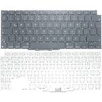 İnfostar Apple MacBook Air A2337 (2020) ile Uyumlu Notebook Klavye - Siyah - TR - Büyük Enter