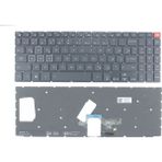 İnfostar Casper Excalibur G900 ile Uyumlu Notebook Klavye - Siyah - Tr - Işıklı Rgb - 01-Siyah