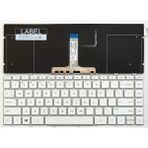 İnfostar HP Spectre 13-AF 13-af000 13-af500 13t-af TPN-C132 ile Uyumlu Notebook Klavye - Beyaz - TR - Işıklı - 01-Siyah