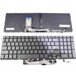 İnfostar Hp Victus Gaming V204346as1 ile Uyumlu Notebook Klavye - Tuş Takımı / Siyah - TR - Backlit - 01-Siyah